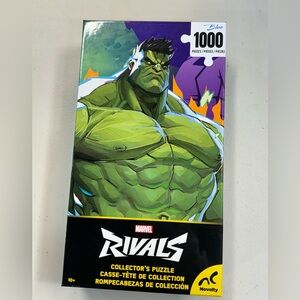 Marvel Rivals Incredible Hulk 1000 Pieces Puzzle New Sealed Bag Collectors